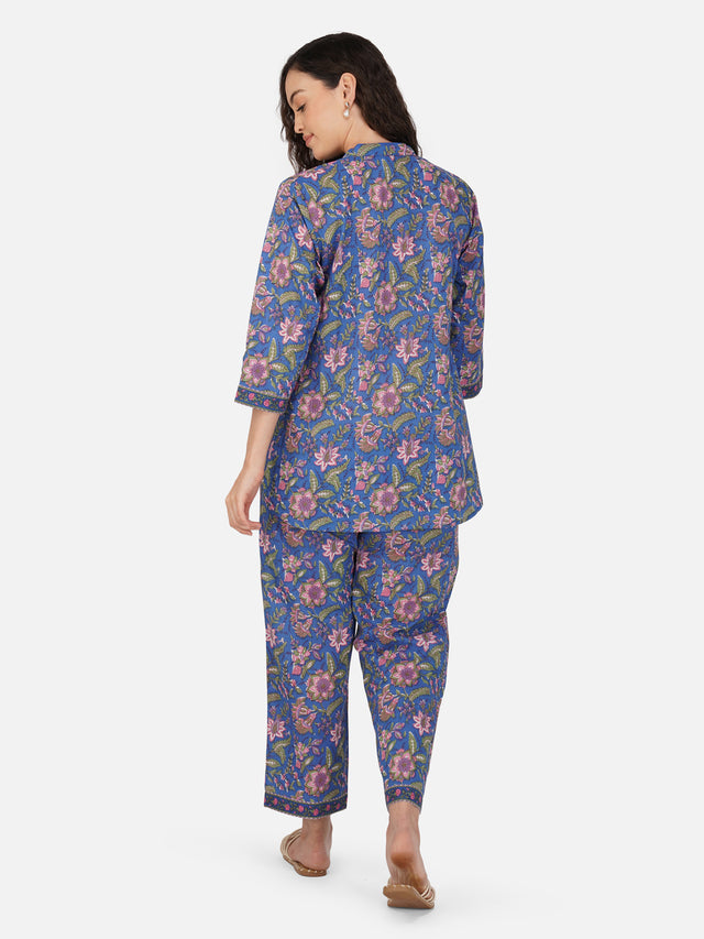 Dua Blue Co-ord Set