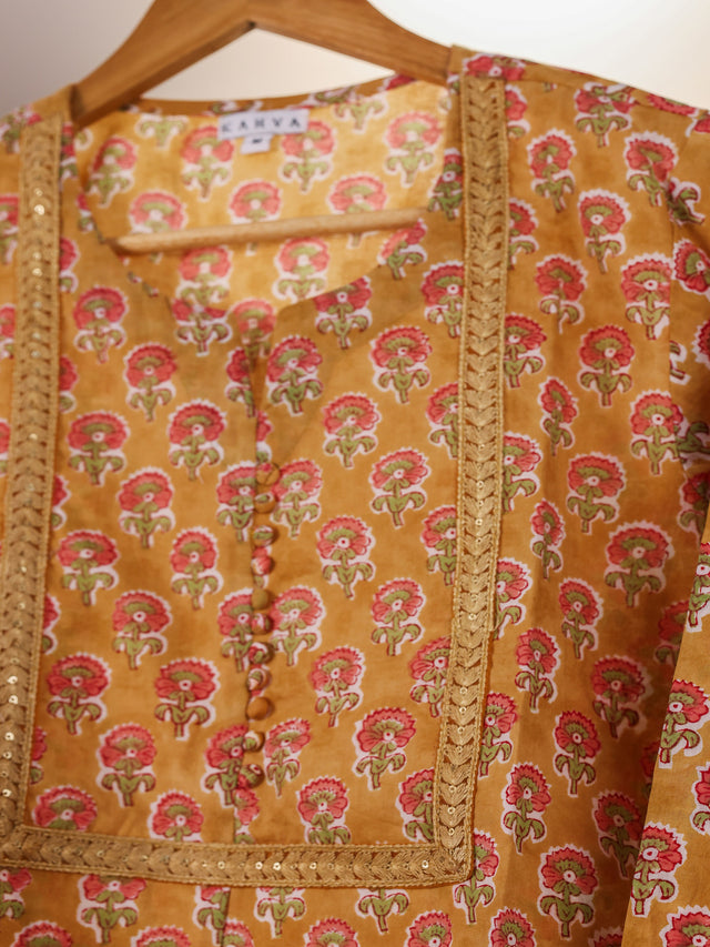 Kamal Surkh Suit Set