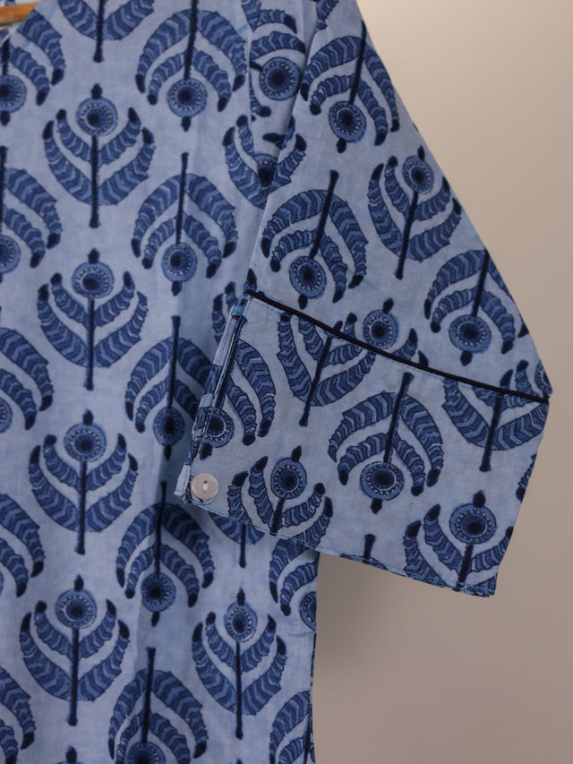 Blue Designer Kurta for Women