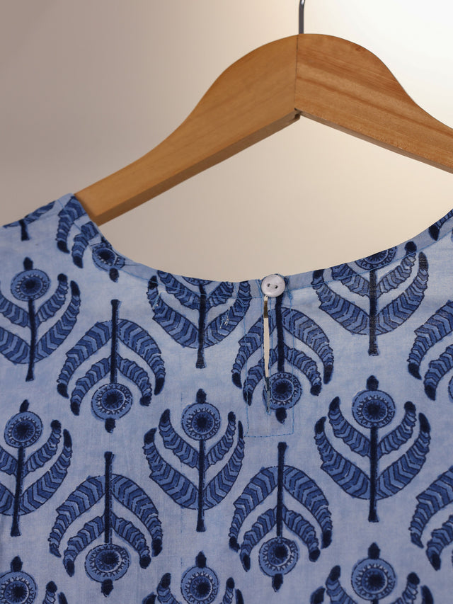 Blue Designer Kurta for Women