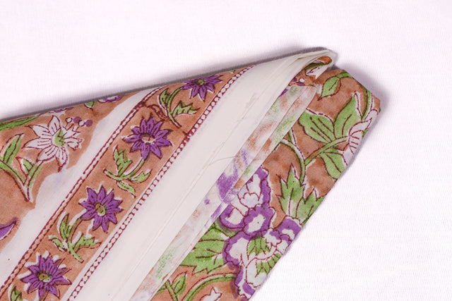 Burning sand and purple Unstitched Suit set