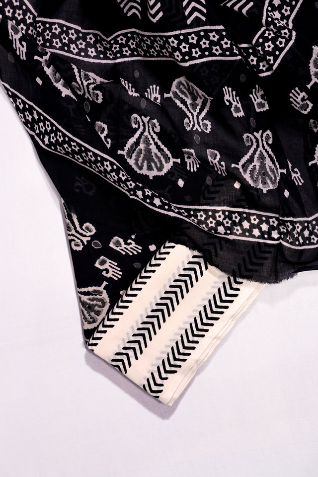 Onyx Black Unstitched Suit set
