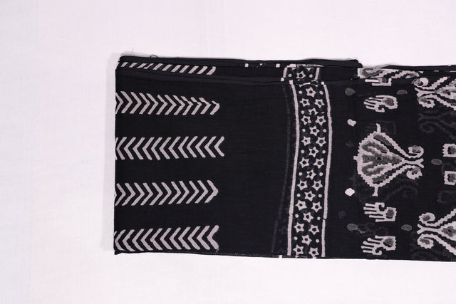 Onyx Black Unstitched Suit set
