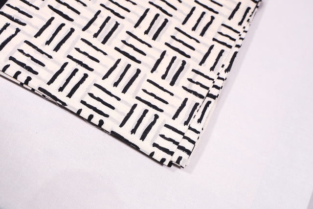 Smoky black Unstitched Suit set