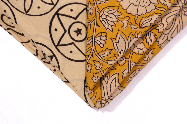 Fuel Yellow and Brown Unstitched Suit set