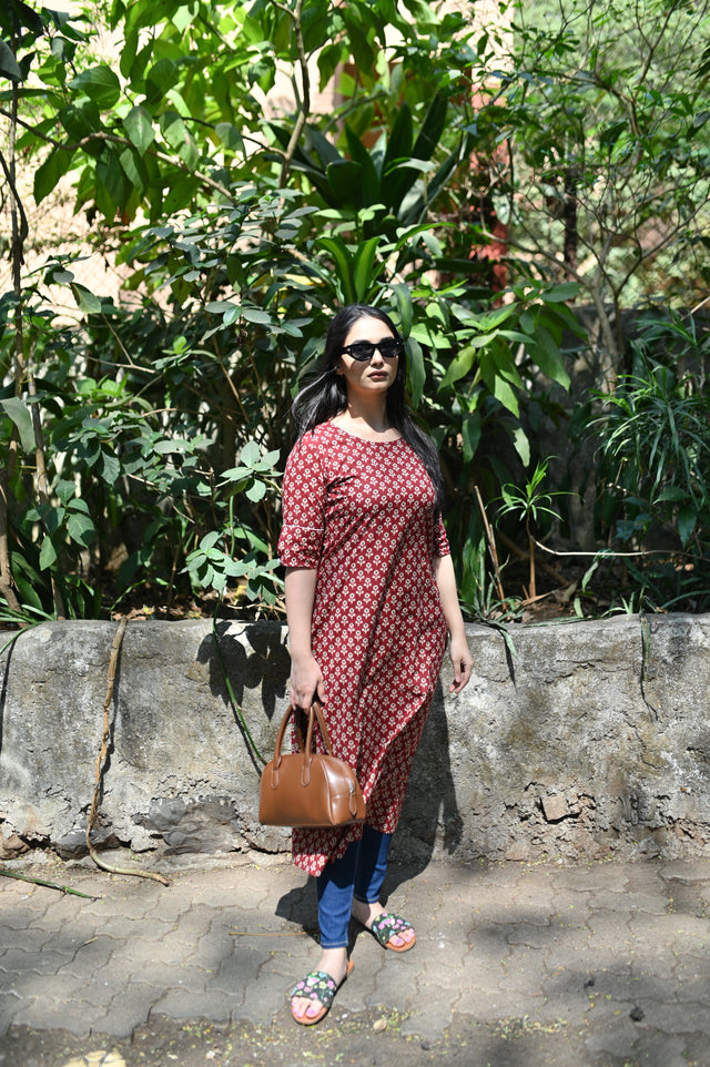 Saara Laal Kurta (Only Kurta)