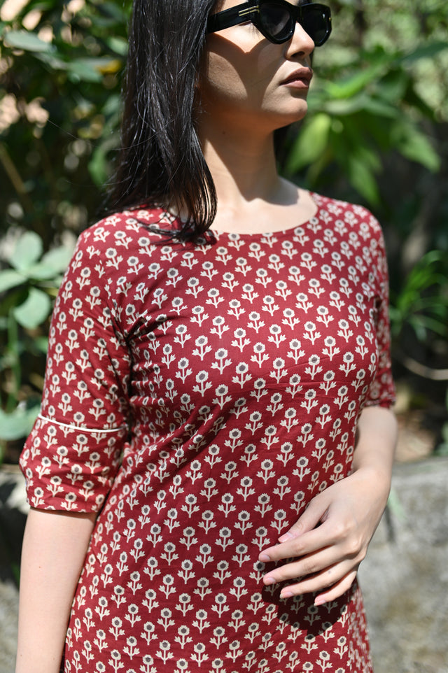 Saara Laal Kurta (Only Kurta)