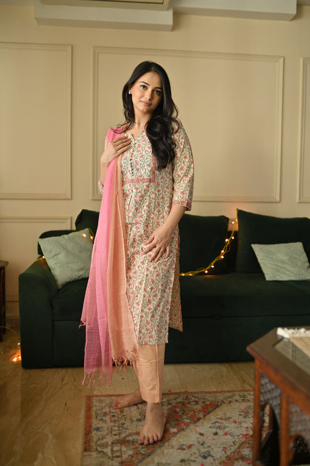 Kamal Madhavi Suit Set